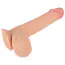 Фаллоимитатор Nature Skin Dildo With Movable Skin 19 см, телесный - Фото №4