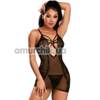 Пеньюар JSY Sexy Lingerie 8166, чорний - Фото №1