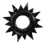 Набір з 4 ерекційних кілець Get Lock Cock Rings Set, чорний - Фото №3