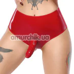 Страпон Late X Dildo-Slip aus Latex, красный - Фото №1