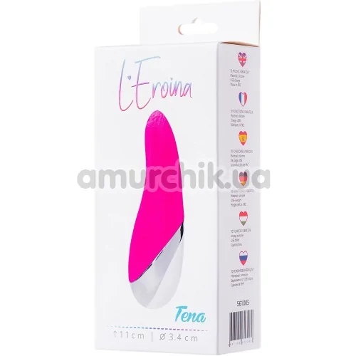 Клиторальный вибратор L'eroina Tena, розовый