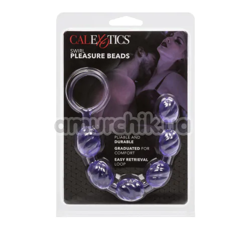 Стимулятор Swirl Pleasure Beads, фиолетовый