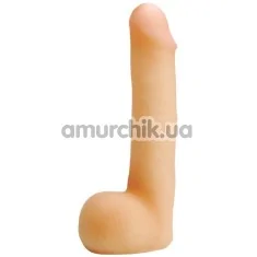 Фалоімітатор Cyberskin Cyber ​​Cock with Balls, тілесний - Фото №1