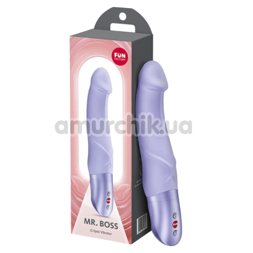 Вибратор Fun Factory Mr. Boss, сиреневый