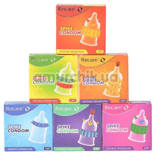 Recare Spike Intense Sensation Blue, 1 шт