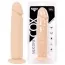 Фалоімітатор Kiotos Silicone Cox 23.5 см, тілесний - Фото №3