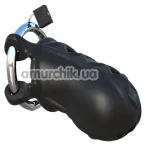 Пояс верности Fantasy C-Ringz Extreme Silicone Cock Blocker, черный - Фото №1