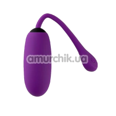 Виброяйцо Virgite Eggs Rechargeable G7, фиолетовое - Фото №1