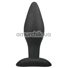 Анальна пробка Easy Toys Rocket Plug M, чорна - Фото №1