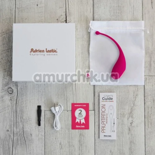 Виброяйцо Adrien Lastic Palpitation, розовое