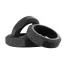 Набор из 3 эрекционных колец Tom of Finland 3 Piece Silicone Cock Ring Set, черный - Фото №1