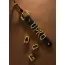 Брелок Upko Your Name Collection Leather Tage, чорна - Фото №11