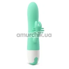 Вибратор Ohm Yogi Bunny, зеленый - Фото №1