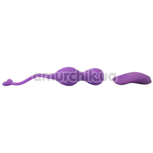 Виброяйцо M-Mello Heart Waves Bullet Vibrator, фиолетовое