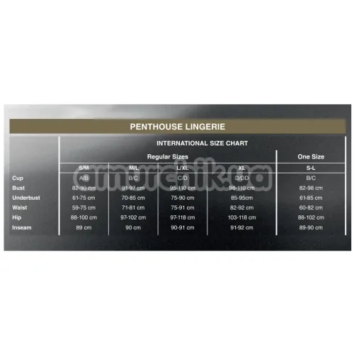 Трусики Penthouse Lingerie Classified, белые