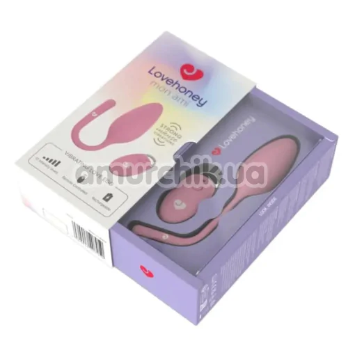 Віброяйце Lovehoney Mon Ami Vibrating Love Egg, рожеве
