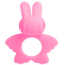 Віброкільце для члена Adam & Eve Silicone Butterfly Couple's Ring, рожеве - Фото №1
