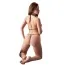 Комплект Bikini черный: бюстгальтер + трусики-стринги + повязка на глаза - Фото №3
