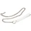 Поводок sLash Leather Leash, белый