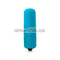 Кліторальний вібратор Funky Bullet, блакитний - Фото №1