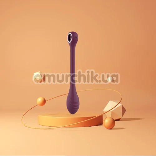 Вібратор для точки G Glam Bendable G-Spot Vibe, фіолетовий