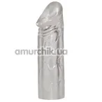 Насадка на пенис Rebel Mega Dick Sleeve, прозрачная - Фото №1