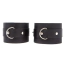 Фіксатори для рук DS Fetish Old Style Handcuffs Without Connecting Chain, чорні - Фото №1