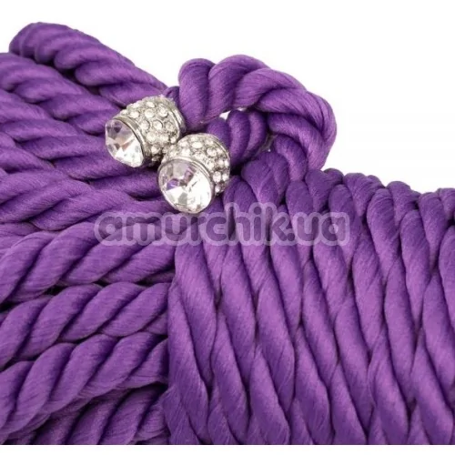 Веревка sLash Premium Silky 5м, фиолетовая