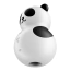 Симулятор орального секса для женщин с вибрацией Satisfyer Pocket Panda, черно-белый - Фото №5