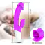 Вібратор з підігрівом FoxShow Silicone Heating Vibrator, фіолетовий - Фото №11