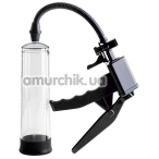 Вакуумная помпа Virgite Pump It Up Penis Pump Men, прозрачная - Фото №1