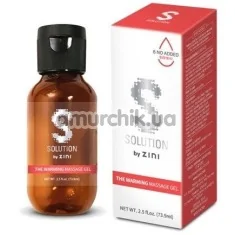 Массажный гель Zini Solution The Warming Massage Gel - согревающий эффект, 70 мл - Фото №1