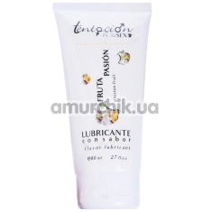 Оральный лубрикант Tentacion Playsex Fruta Pasion - маракуйя, 80 мл - Фото №1