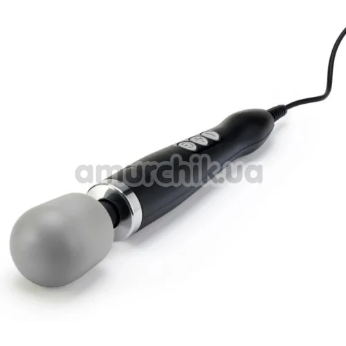 Універсальний вібромасажер Doxy Plug-In Vibrating Wand Massager, чорний