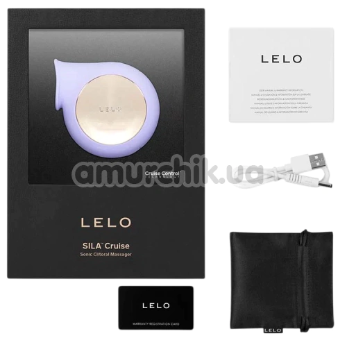 Звуковой симулятор орального секса для женщин Lelo Sila Cruise (Лело Сила Круз), сиреневый