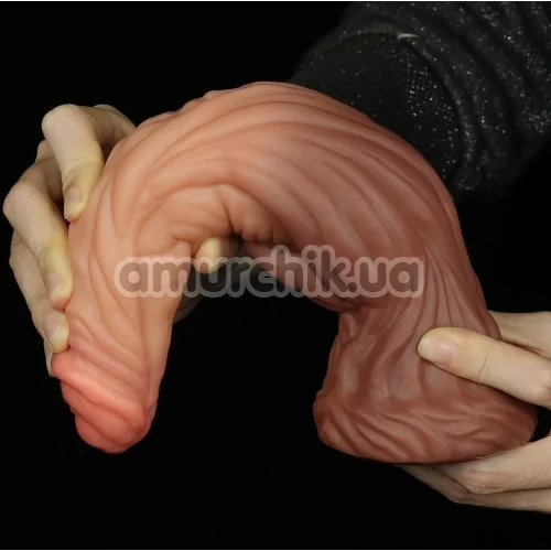 Фаллоимитатор Dual-Layered Silicone Nature Cock LV411015, телесный