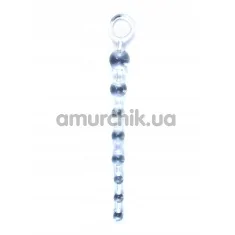 Анальная цепочка Sex Toy Jelly Anal Beads, прозрачная - Фото №1