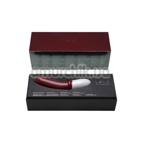 Вибратор Lelo Billy Bordeaux (Лело Билли Бордо), бордовый