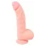 Фаллоимитатор Medical Silicone Dildo 20 см, телесный - Фото №1