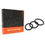 Набор из 3 эрекционных колец Men's Play Set of 3 Cock Rings B7, черный - Фото №6
