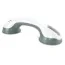 Подвійна ручка на присосці для душу Sex In The Shower Dual Locking Suction Handle, біла - Фото №3
