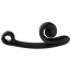 Вібратор для клітора і точки G Snail Vibe Curve, черний - Фото №4