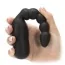 Анальний вібратор Aggress Vibrating Butt Plug 6, чорний - Фото №4
