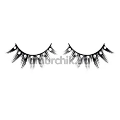 Вії Black-White Rhinestone Eyelashes (модель 516) - Фото №1