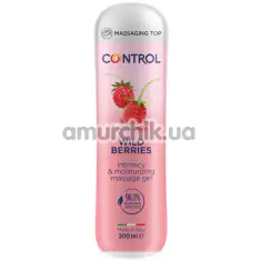 Массажный гель Control Intimacy & Moisturizing Masage Gel Wild Berries - ягоды, 200 мл - Фото №1