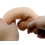 Фалоімітатор Sliding Skin Bendable 7.6, тілесний - Фото №8