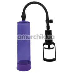 Вакуумна помпа для члена Powerpump Max Penis Enlarger, фіолетова - Фото №1