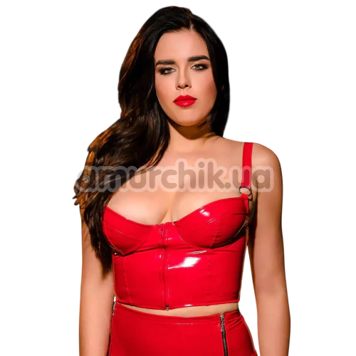 Топ OhMyG! Tokyo Latex Top, червоний
