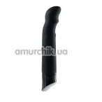 Вібратор для точки G My Favorite Ribbed Vibrator, чорний - Фото №1