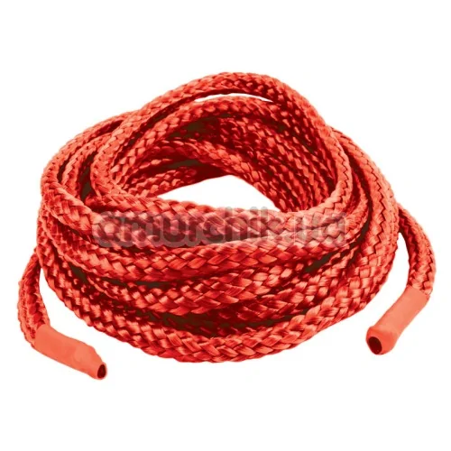 Веревка Japanese Silk Love Rope 3 м, красная - Фото №1